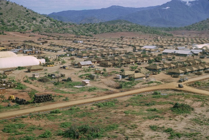 Photo of Phan Rang Gray Eagle Contonement Area early 1966